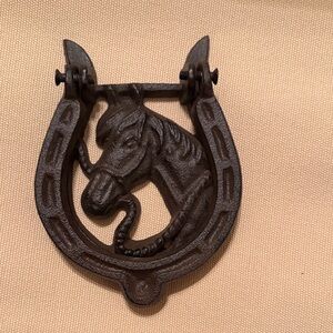 Rustic Brown Horse Head Wall Decor